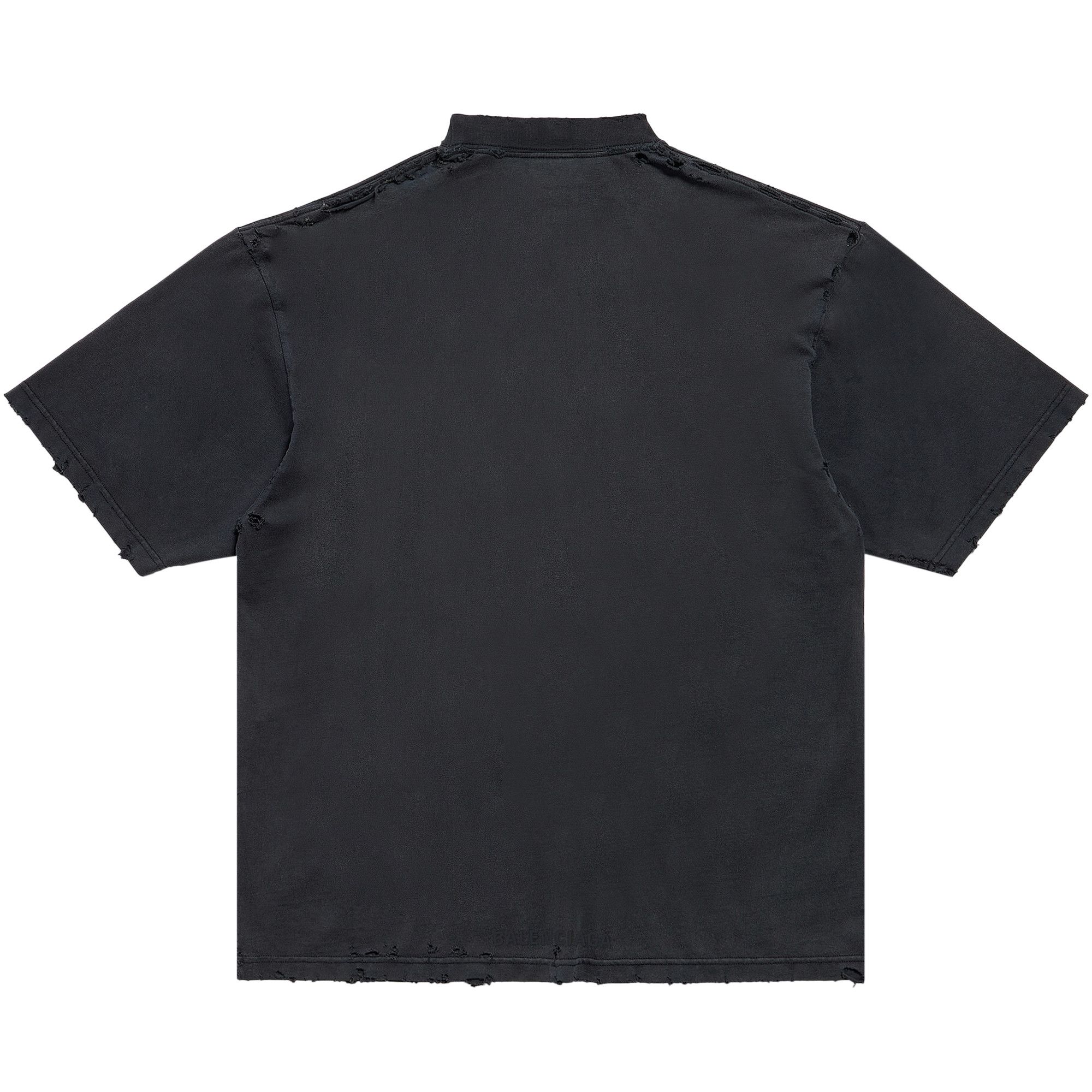 Buy Balenciaga Medium Fit T-Shirt 'Faded Black' - 764235 TQVR9