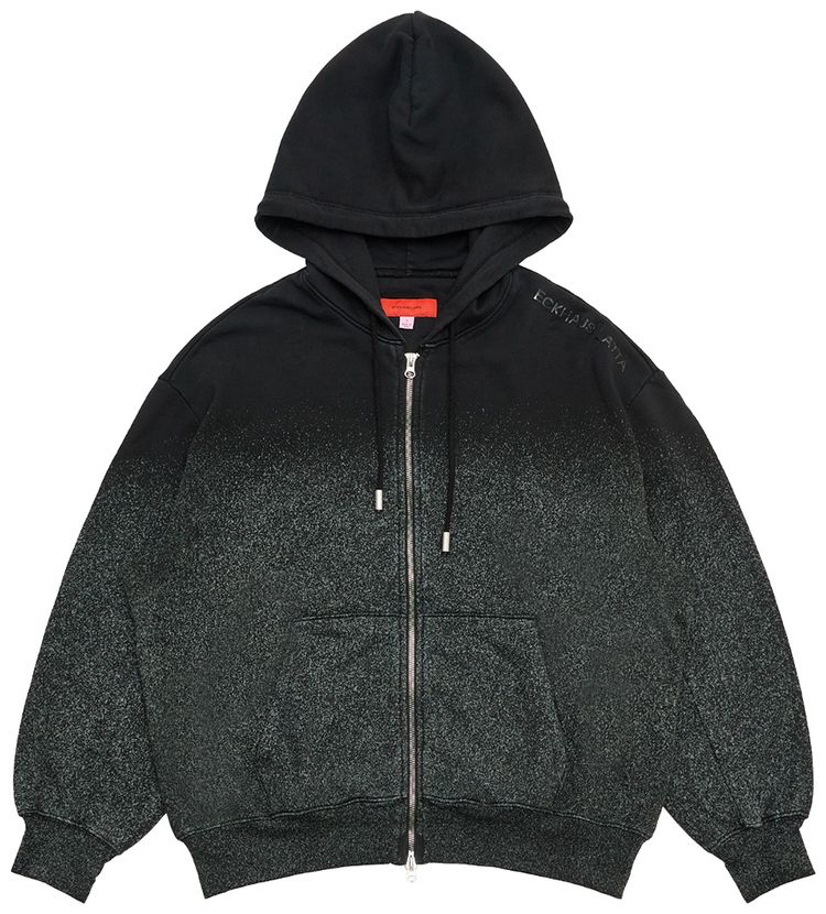 Eckhaus Latta Zip Hoodie Multicolor