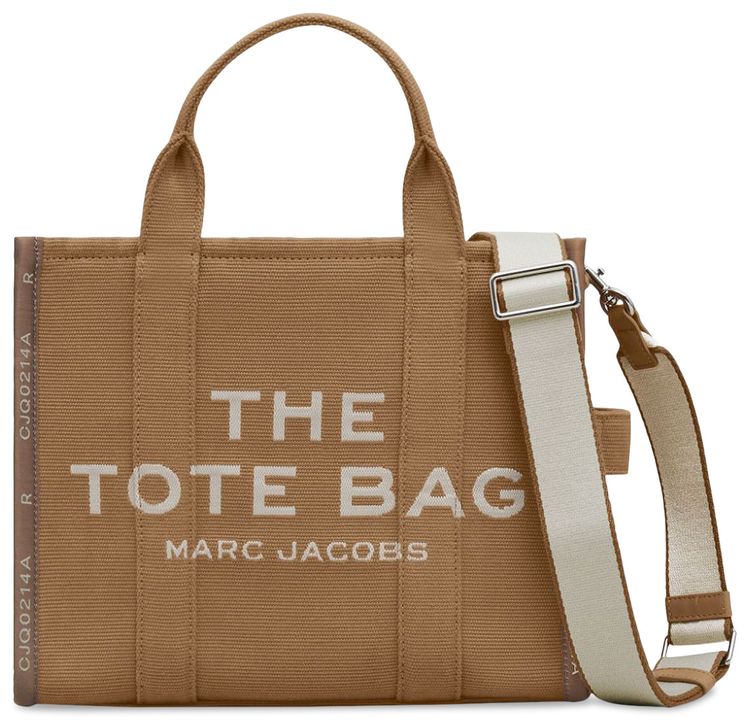 Marc Jacobs The Medium Jacquard Tote Bag Camel