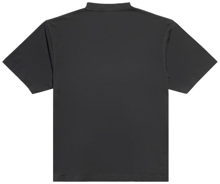 Balenciaga Activewear T Shirt Faded Black