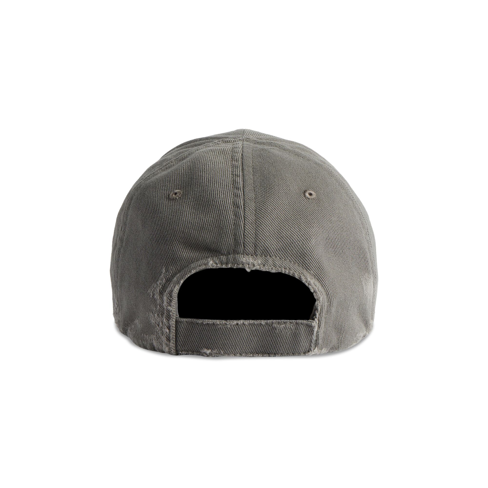 Buy Balenciaga Logo Baseball Cap 'Smoked Grey' - 794890 410B2 1290