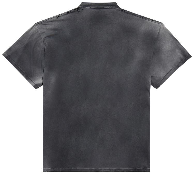 Balenciaga Not Been Done T Shirt Washed Out Black