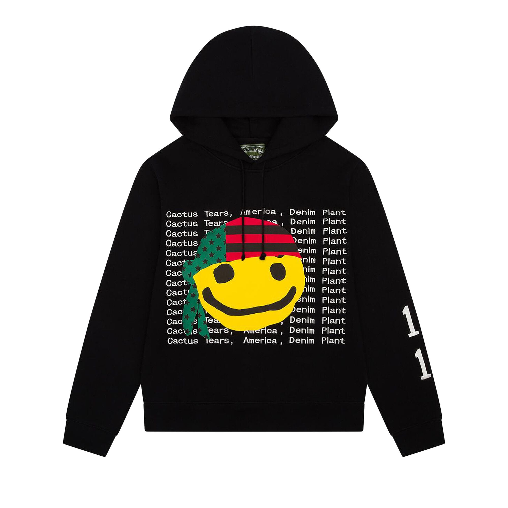 Buy Denim Tears x Cactus Plant Flea Market Cactus Tears Hoodie 'Black' -  FW24THD022 BLAC | GOAT