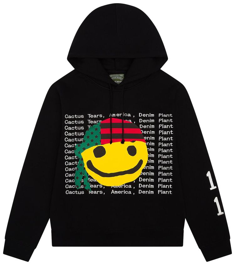 Denim Tears x Cactus Plant Flea Market Cactus Tears Hoodie Black