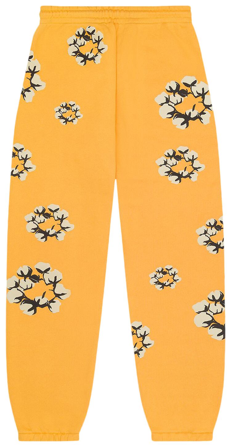 Denim Tears x Cactus Plant Flea Market Cactus Tears Wreath Sweatpants Yellow