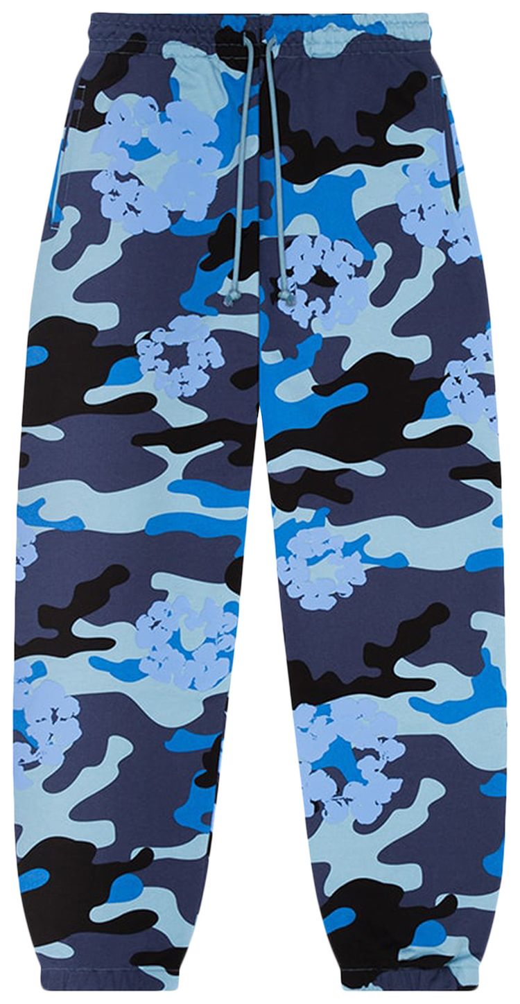Denim Tears The Wreath Sweatpant Blue Camo