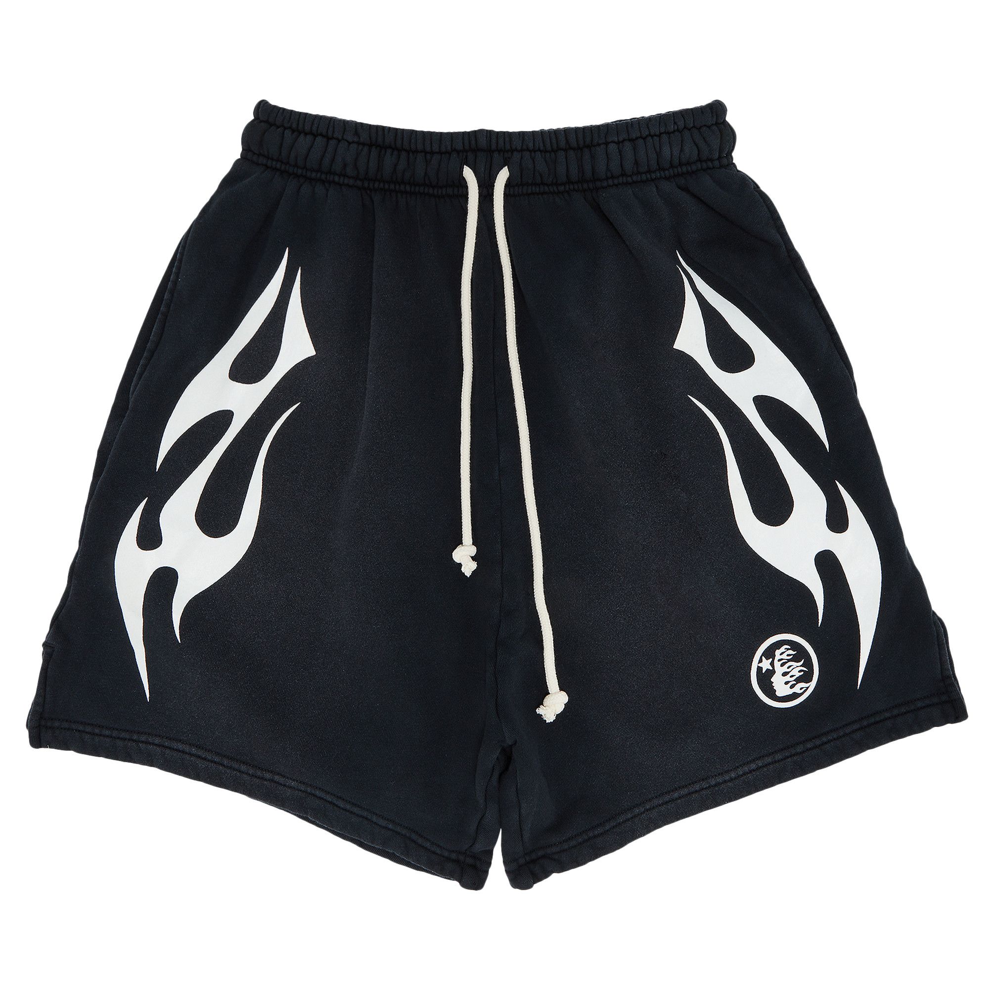 USアス オリジナル CHECKER FLAMES SHORT PANTS 白黒 USアス オリジナル CHECKER FLAMES SHORT PANTS 白黒 - メルカリ
