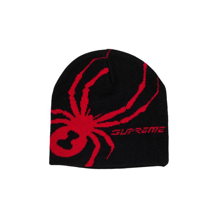 Supreme Spyder Beanie Black - US