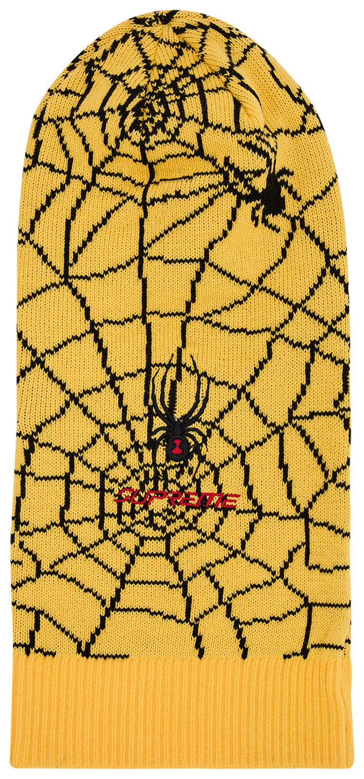 Supreme x Spyder New Era Balaclava Yellow