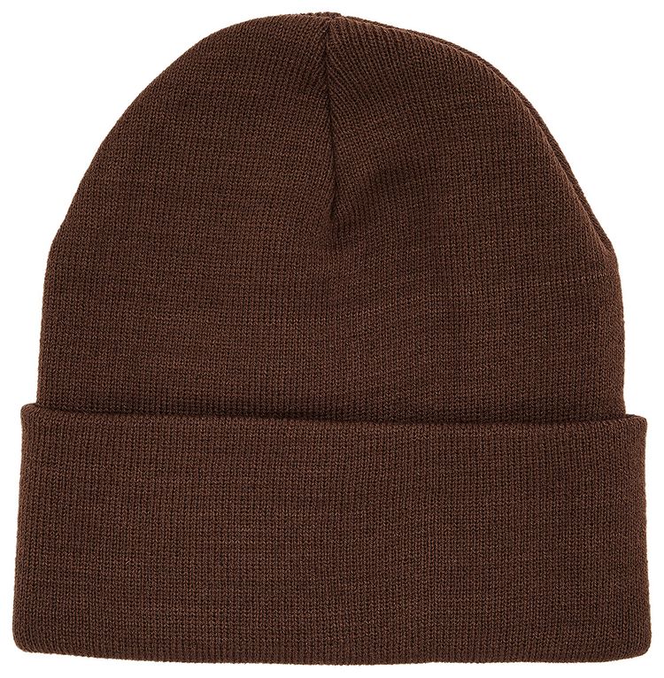 Supreme Crest Beanie Brown