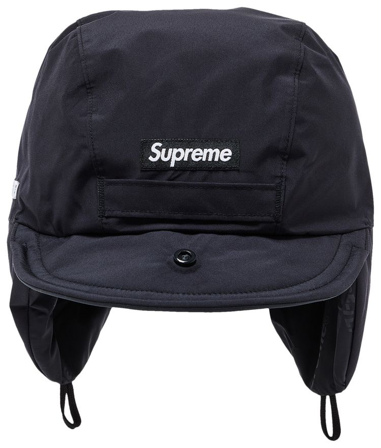 Supreme GORE TEX Ear Flap Camp Cap Black
