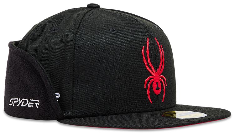Supreme x Spyder Earflap New Era Black