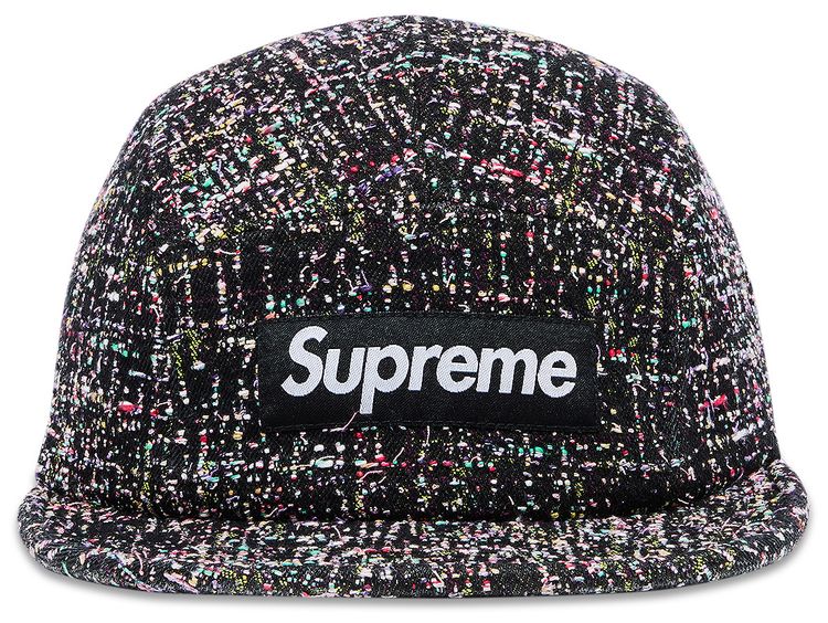Buy Supreme Denim Bouclé Camp Cap 