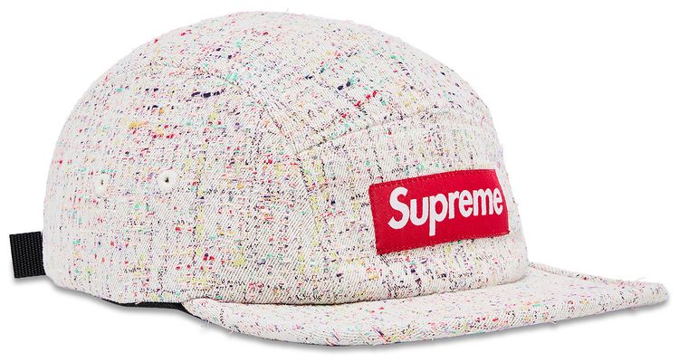 Supreme Denim Boucle Camp Cap Natural