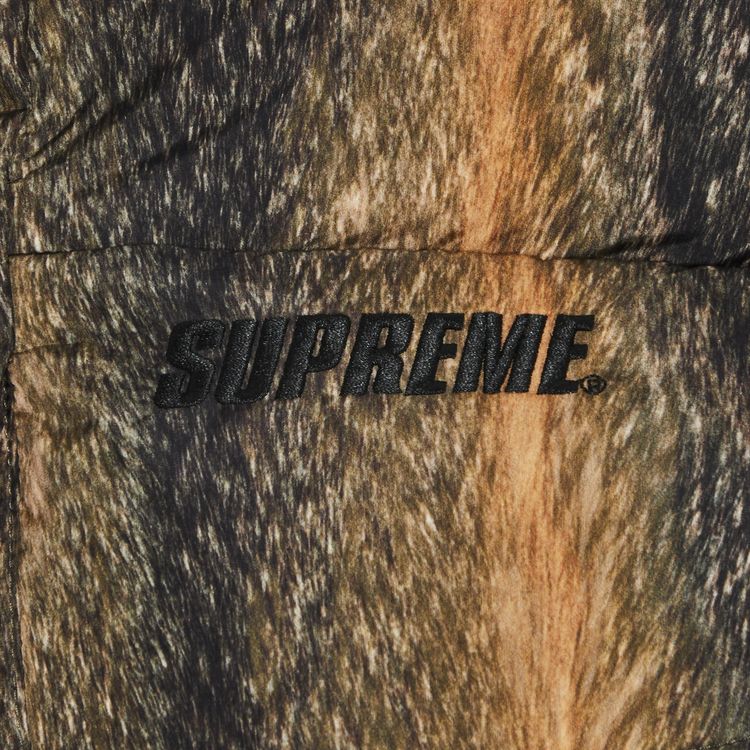 Supreme GORE TEX 900 Fill Down Parka Fur Print