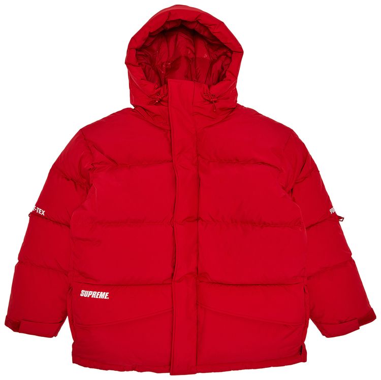 Supreme GORE TEX 900 Fill Down Parka Red