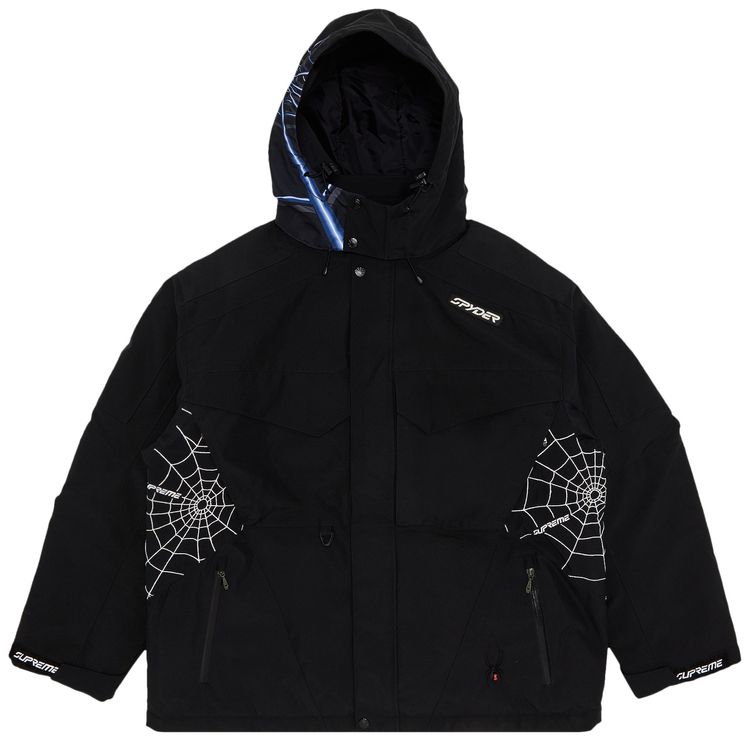 Supreme x Spyder Technical Jacket Black