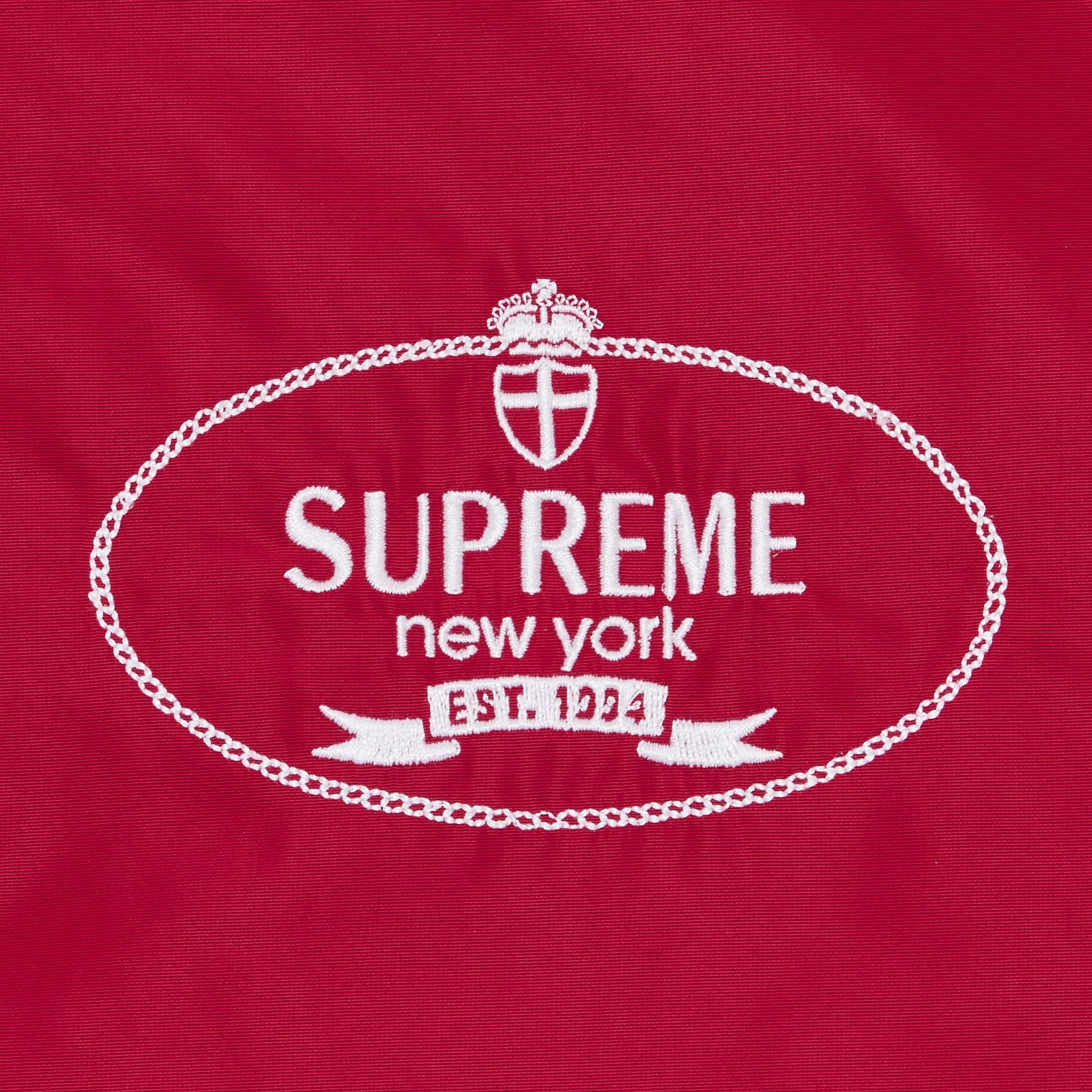 Buy Supreme Crest Coaches Jacket 'Red' - FW24J41 RED | GOAT