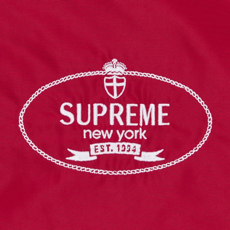 Supreme Crest Coaches Jacket Red