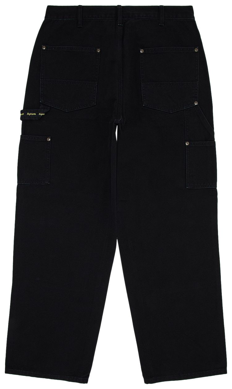 Supreme Double Knee Painter Pant Black