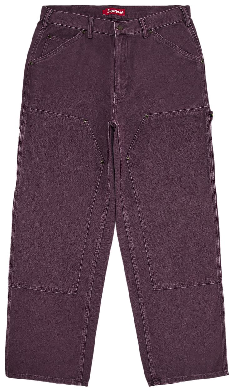 Supreme Double Knee Painter Pant Dusty Purple