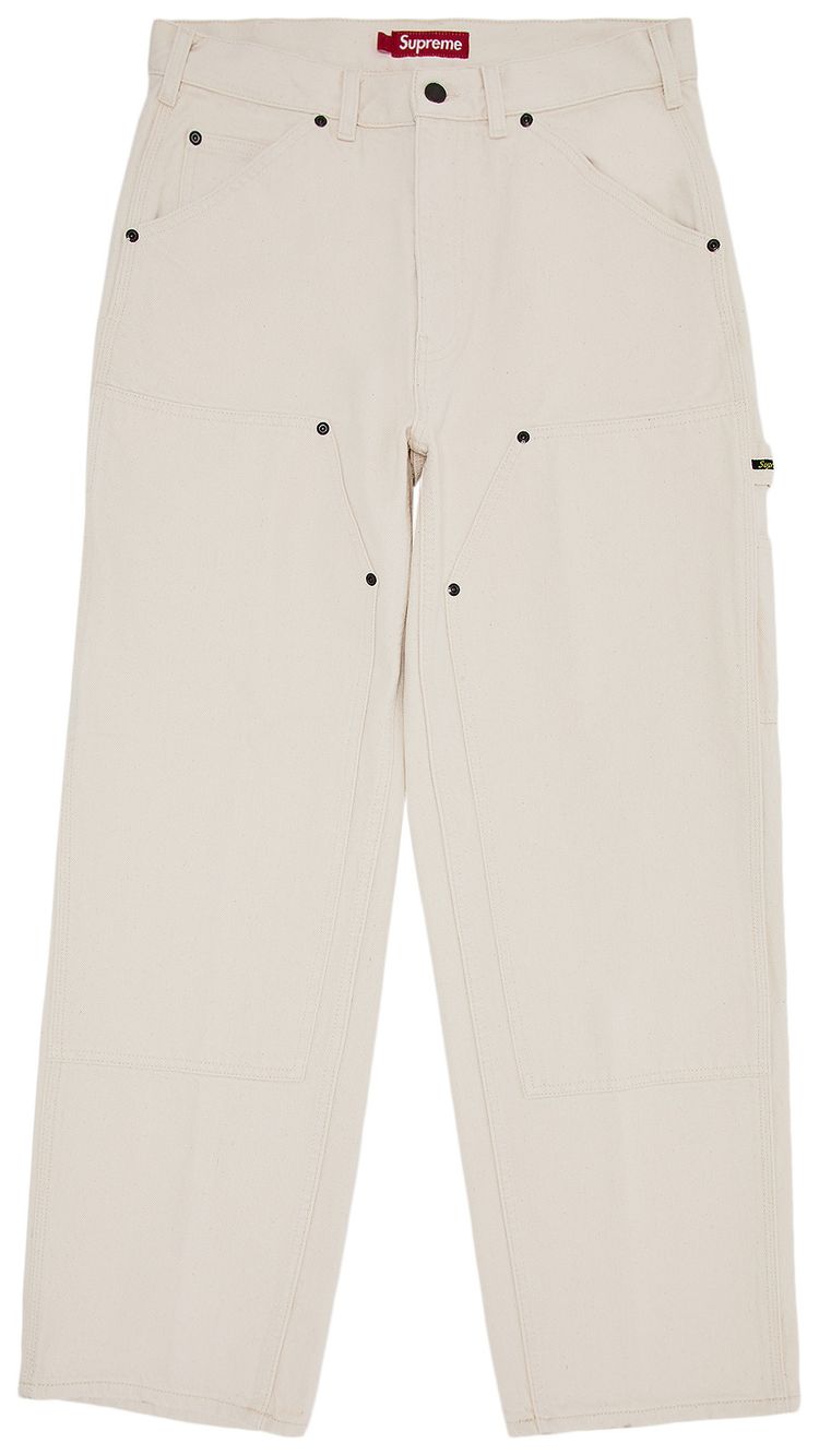 Supreme Double Knee Painter Pant Natural
