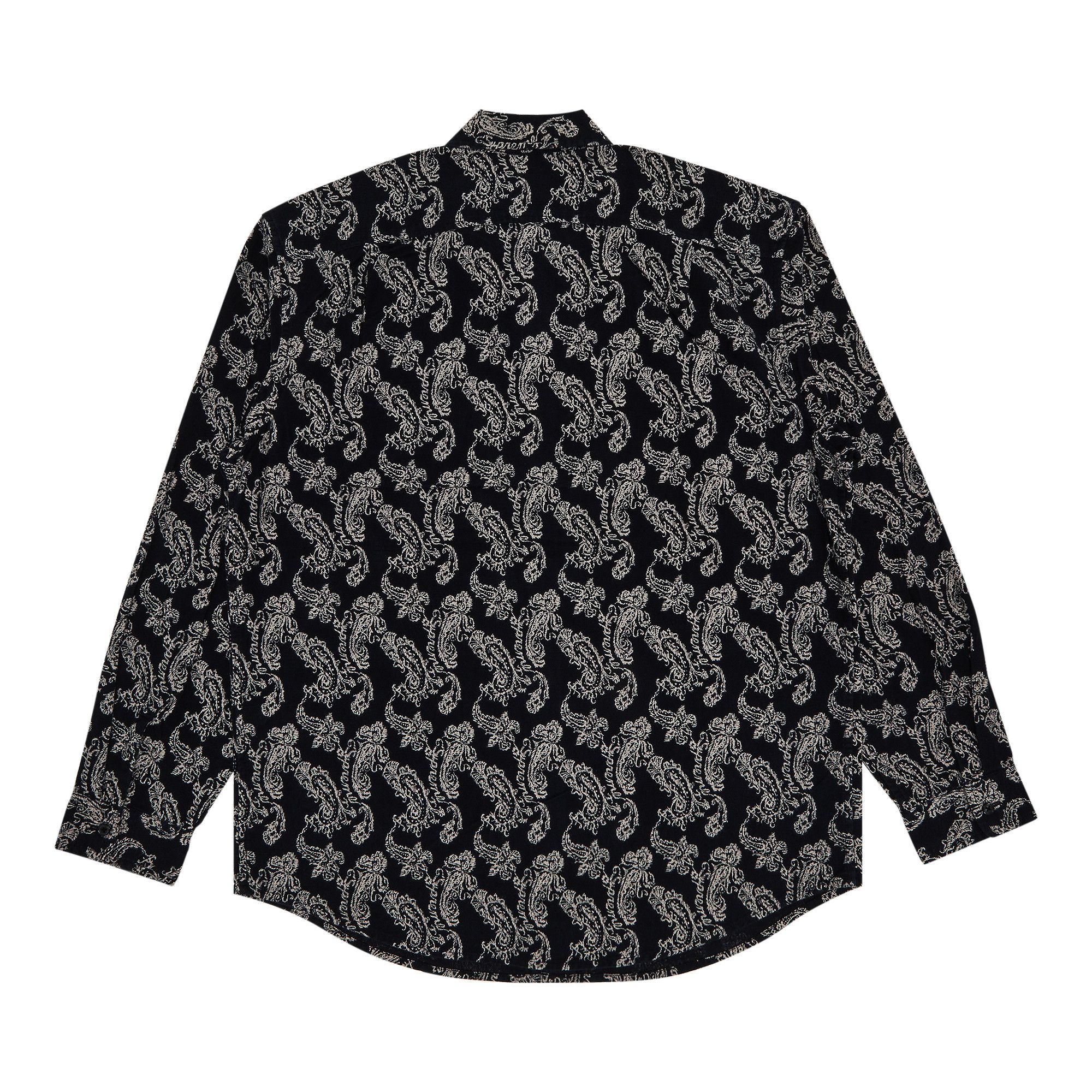 Size xl Supreme Paisley Flannel Shirt 'Black'