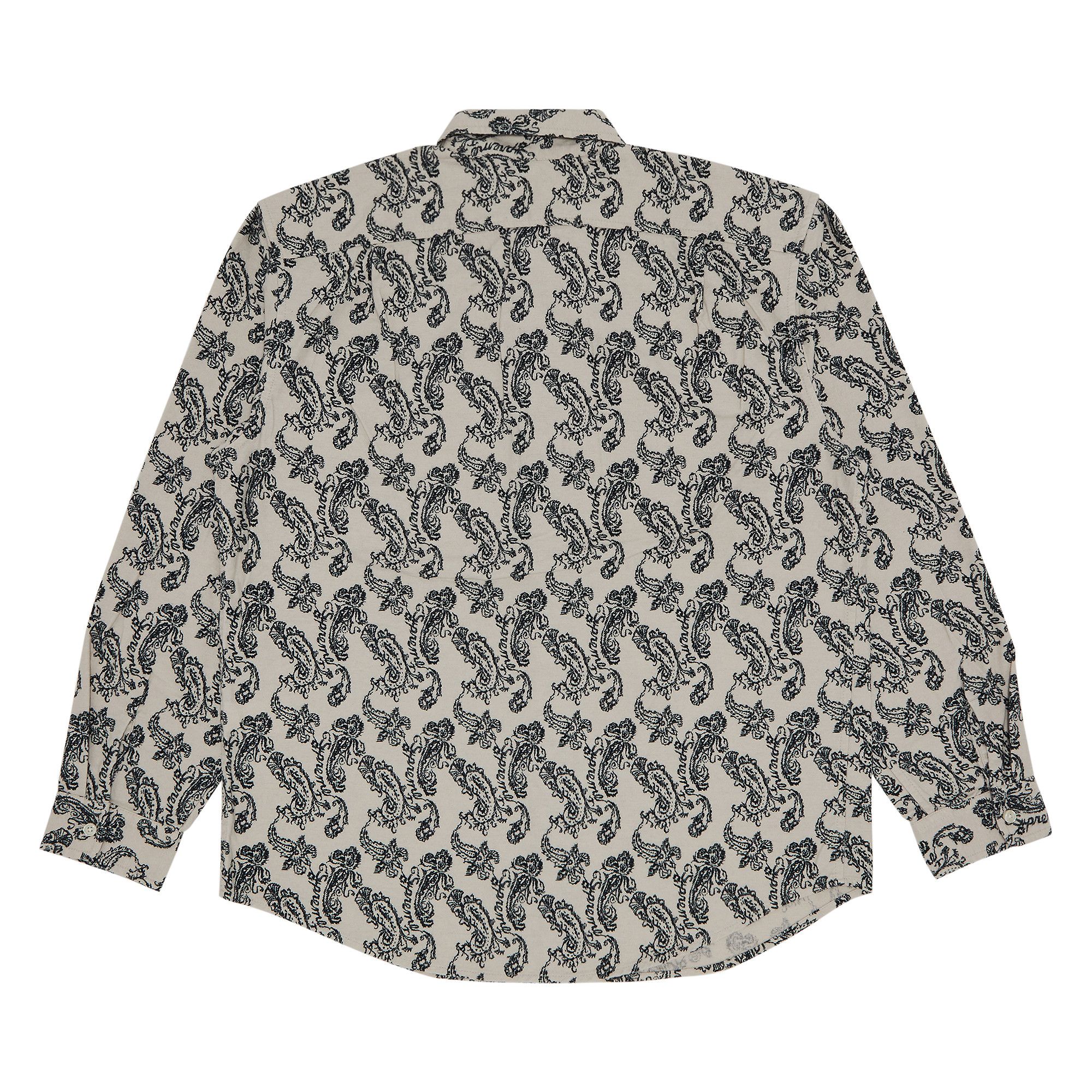 Supreme Paisley Flannel Shirt (FW24) - $148