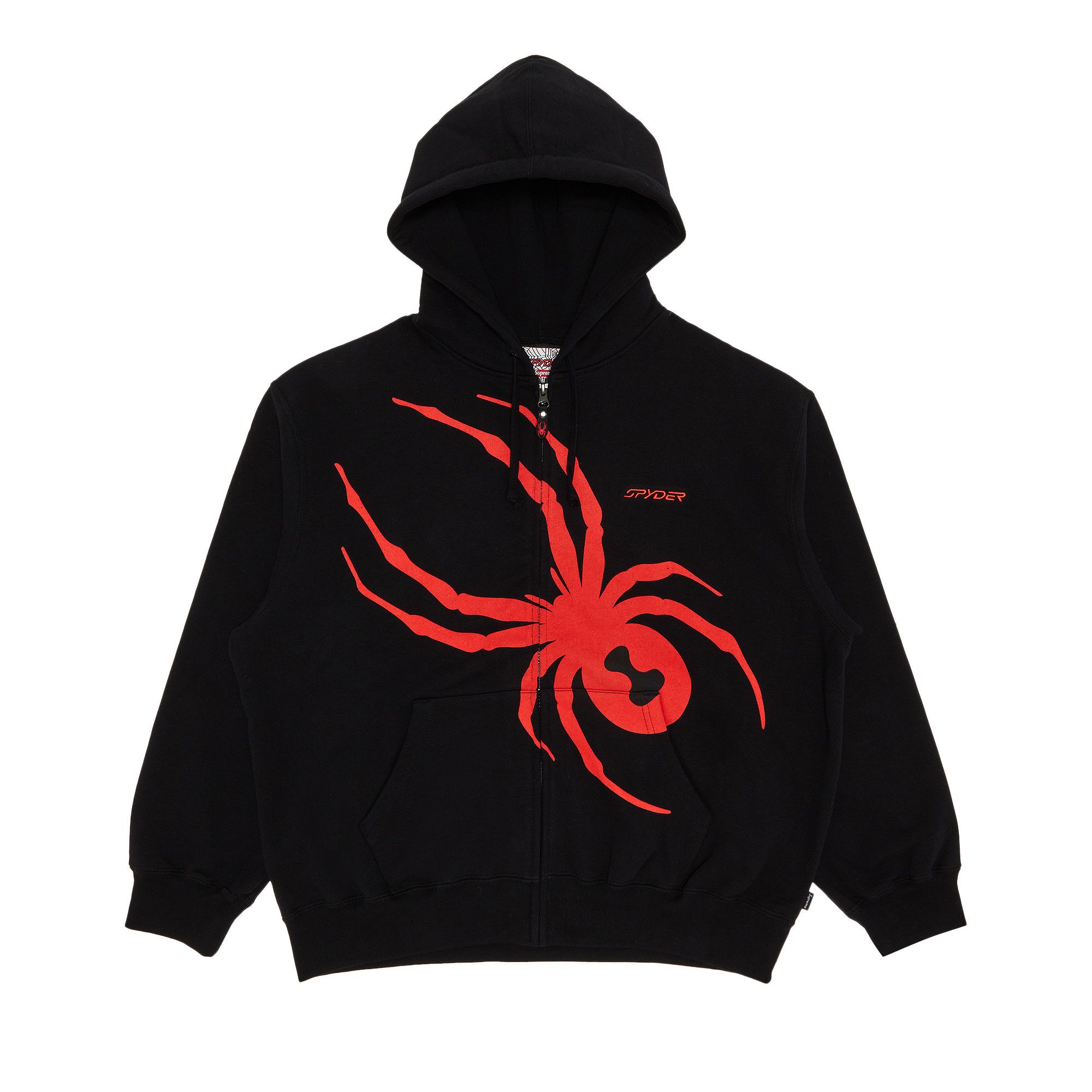 Buy Supreme x Spyder Zip Up Hooded Sweatshirt 'Black Buy Supreme x Spyder Zip Up Hooded Sweatshirt 'Black