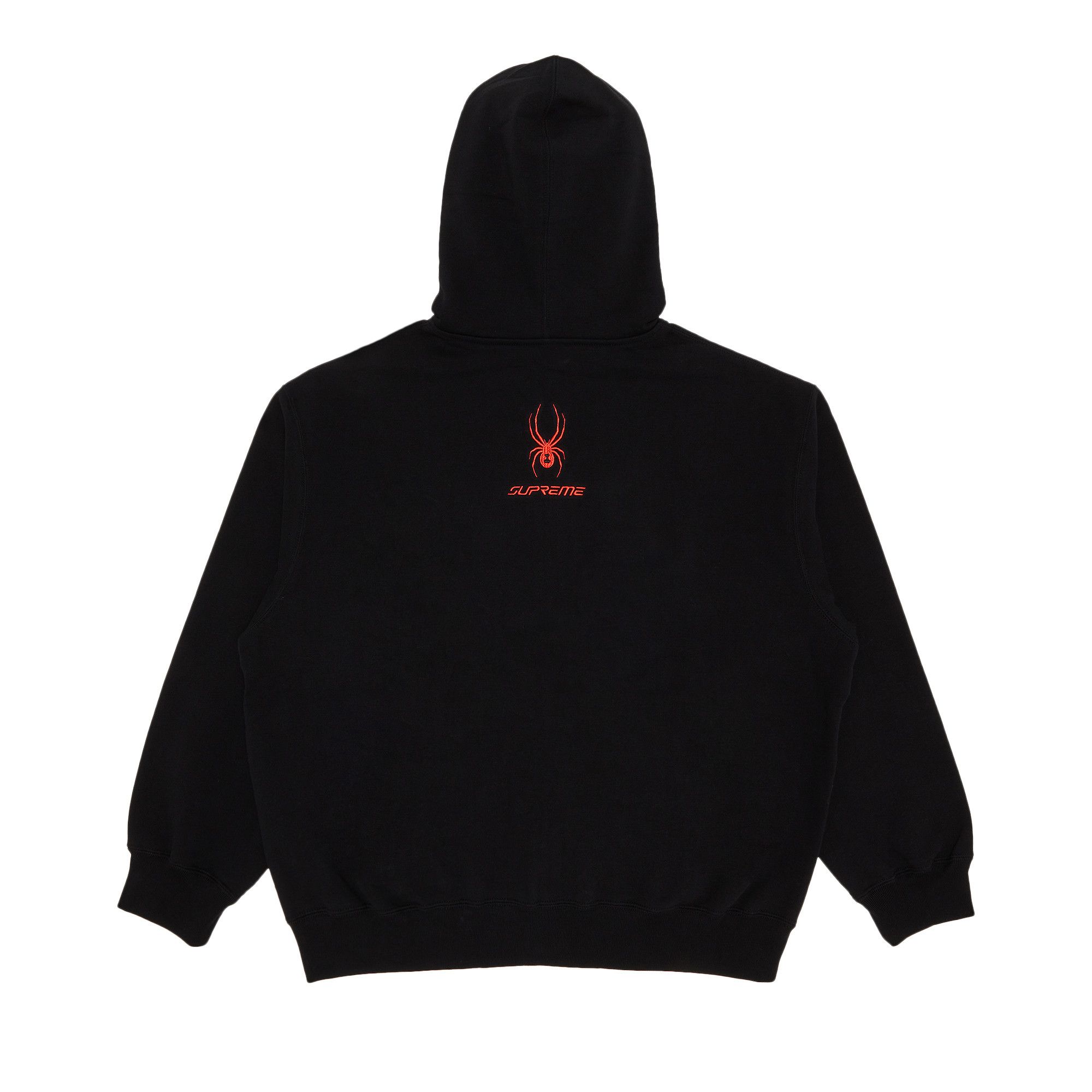 Size xl Supreme x Spyder Zip Up Hooded Sweatshirt 'Black'