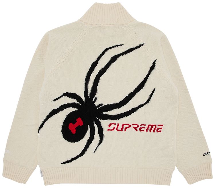 Supreme x Spyder WINDSTOPPER Zip Up Sweater Stone