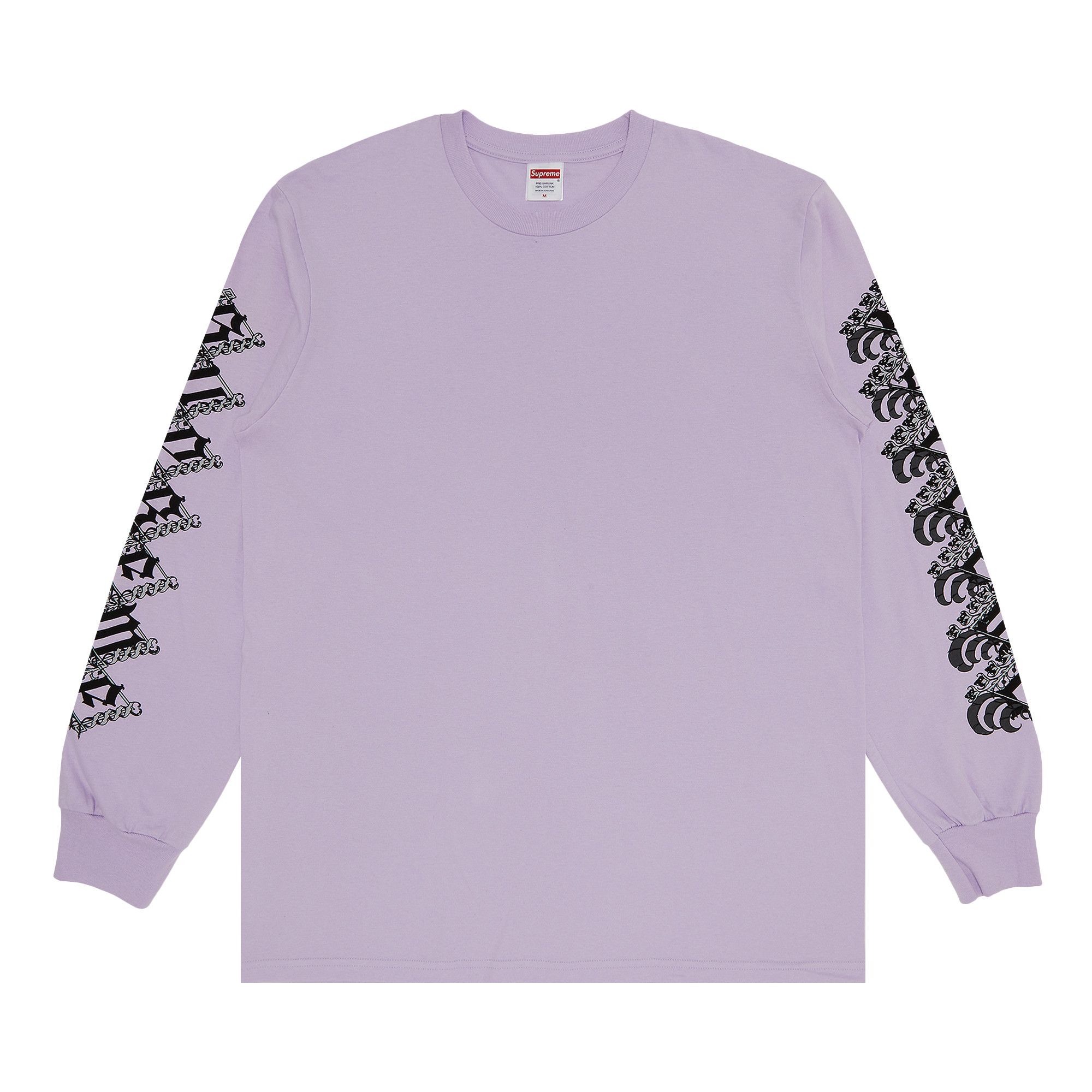 Buy Supreme Strawberries Long-Sleeve Tee 'Light Purple' - FW24T64
