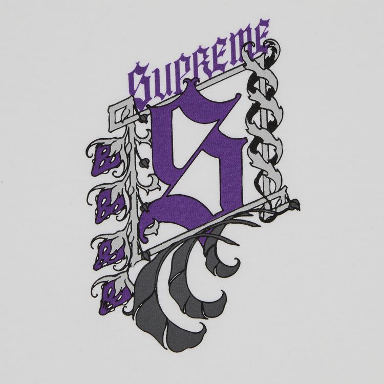 Supreme Strawberries Long Sleeve Tee White