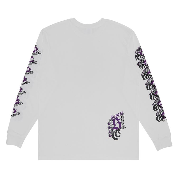 Supreme Strawberries Long Sleeve Tee White
