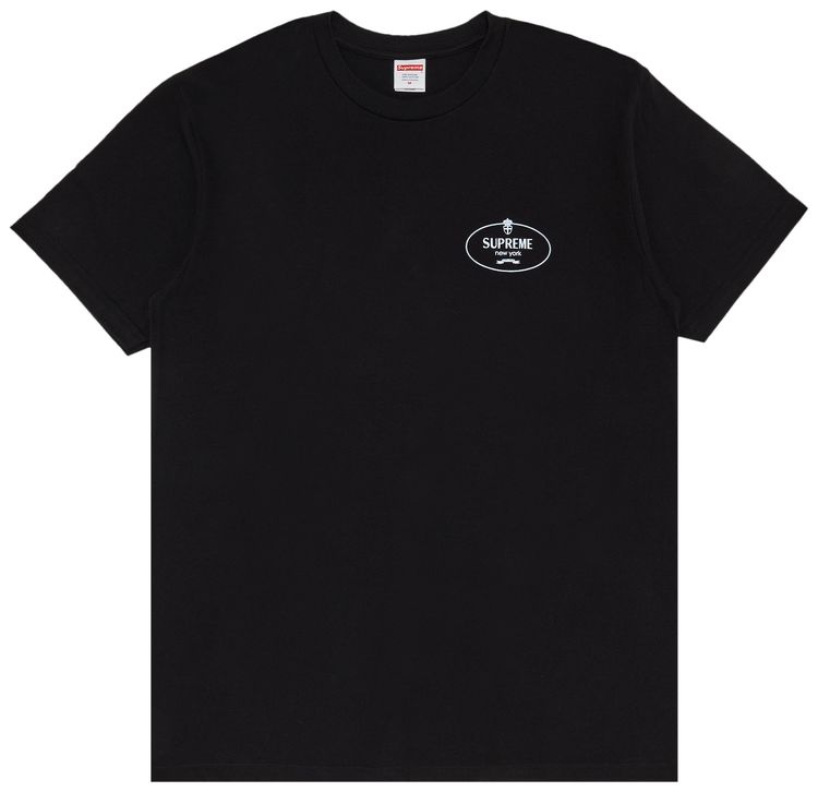 Supreme Crest Tee Black