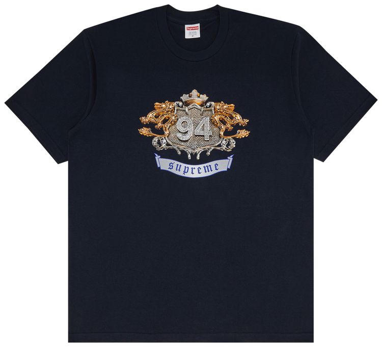 Supreme Diamonds Tee Navy