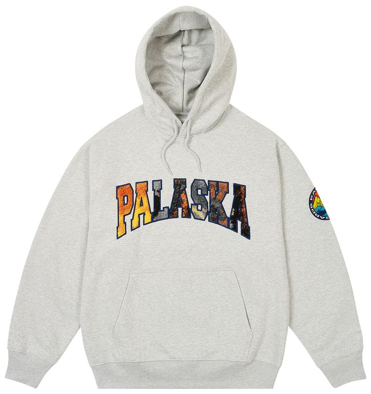 Palace Appalachian Hood Grey Marl