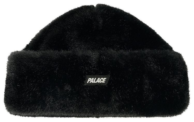 Palace Teddy Beanie Black Tip