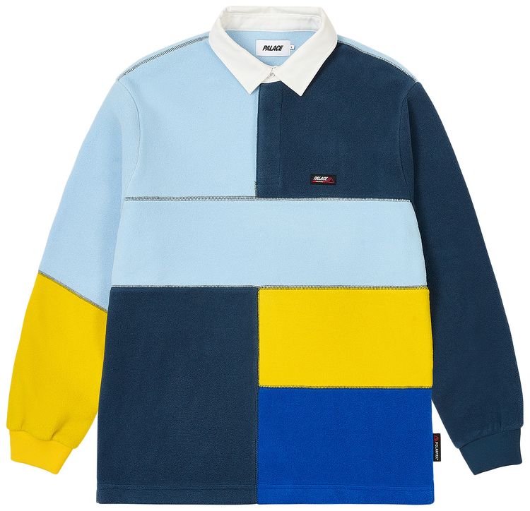 Palace Polartec Patch Up Rugby Multicolor