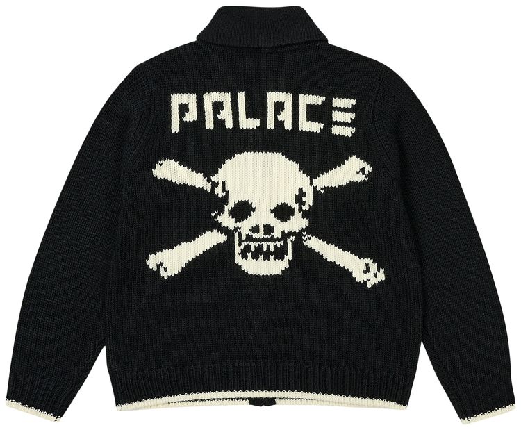 Palace Bones Cowichan Knit Black