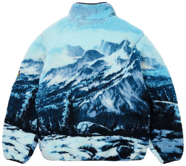 Palace Appalachian Funnel Fleece Palaska Blue