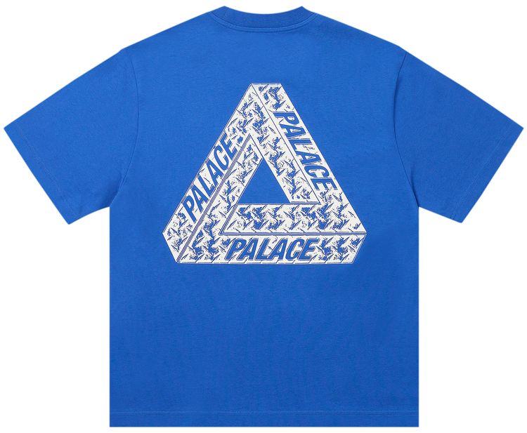 Palace Tri Slip T Shirt Blue Berry