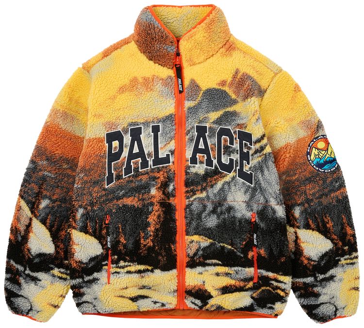 Palace Appalachian Funnel Fleece Palaska Orange
