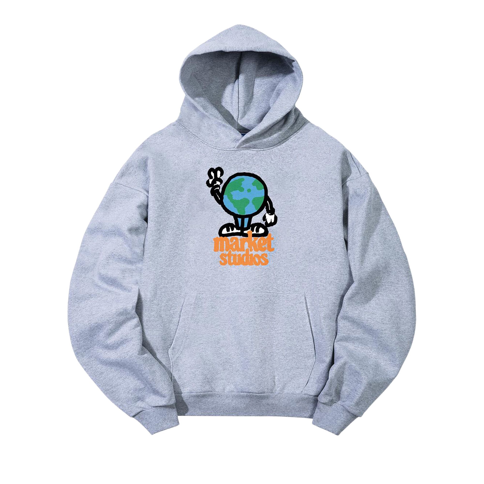 Buy Market World Peace Hoodie 'Ash Heather' - 397000663 ASH | GOAT IT