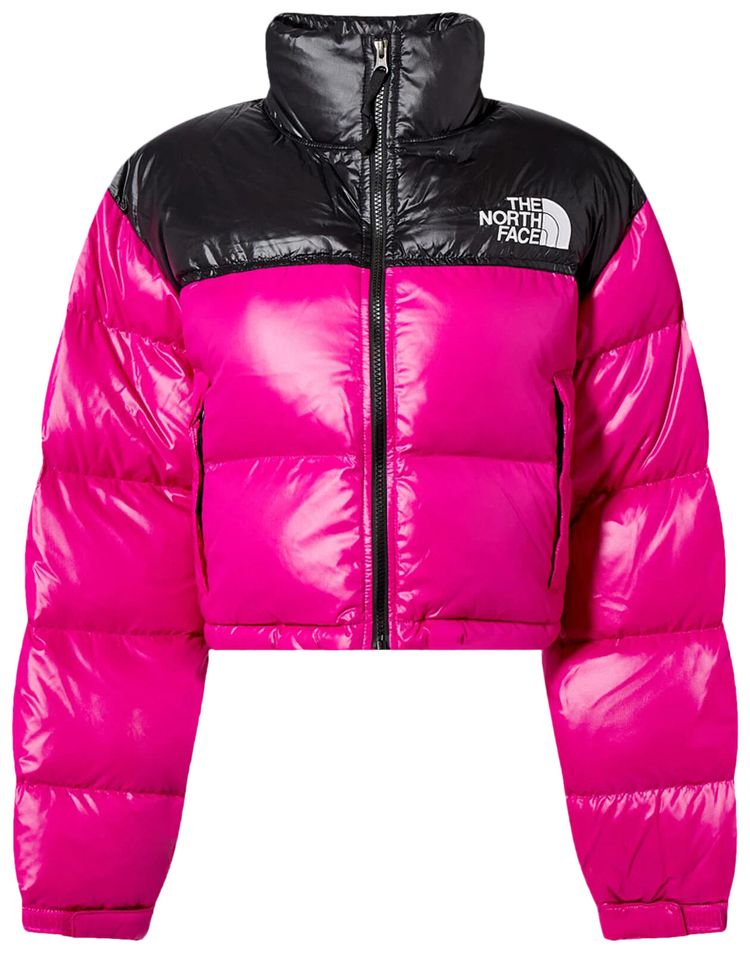 The North Face Nuptse Short Jacket Fuchsia Pink