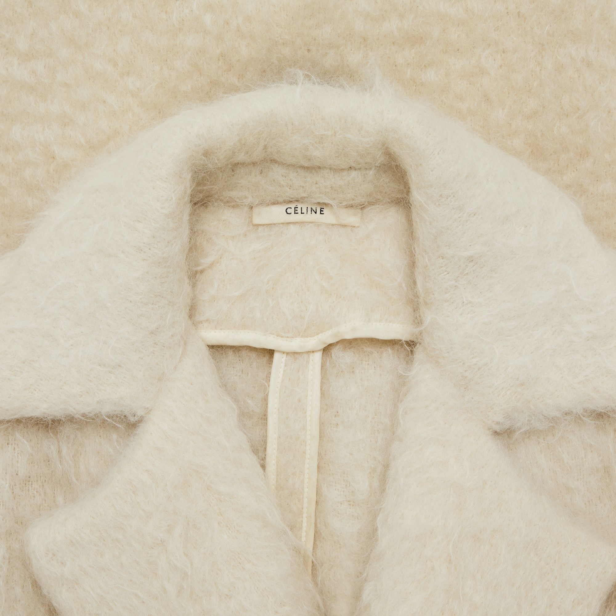 Buy CELINE Phoebe Philo Coat 'White' - 665 200000307PPC WHIT | GOAT