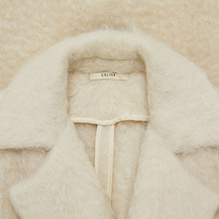 CELINE Phoebe Philo Coat White
