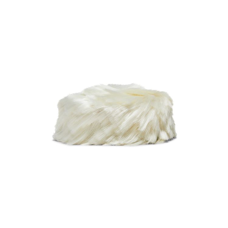 Comme des Garcons Faux Hat White