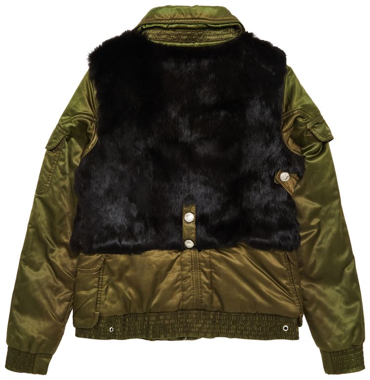 Christian Dior Military Jacket Olive Green