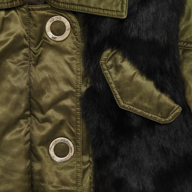 Christian Dior Military Jacket Olive Green